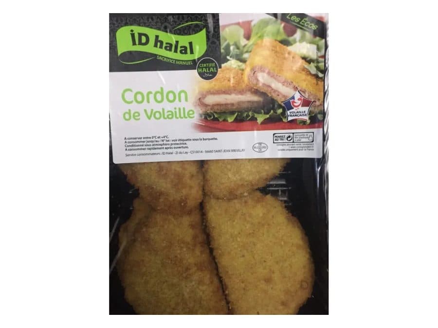 Cordon de Volaille Halal — ID Halal | TAZA Supermarché Halal Strasbourg