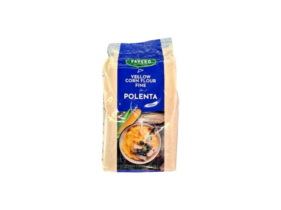 Farine de maïs jaune Fioretto 1kg — Molino Favero | TAZA Supermarché Halal Strasbourg