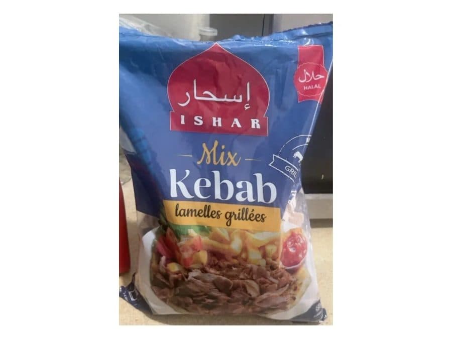 Mélange Kebab Ishar 750 g — Ishar | TAZA Supermarché Halal Strasbourg