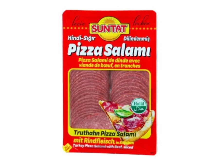 Pizza Turkey Salami — Baktat | TAZA Supermarché Halal Strasbourg