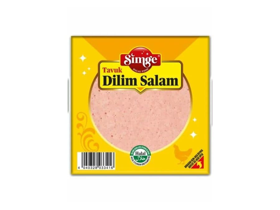 Salam de poulet en tranches Simge — Simge | TAZA Supermarché Halal Strasbourg