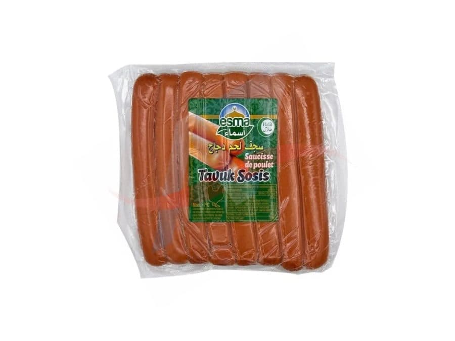 Saucisse de volaille Halal Esma — esma | TAZA Supermarché Halal Strasbourg