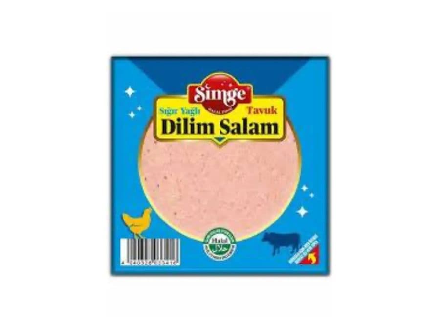 Simge Salami Tranches de bœuf et de poulet — Simge | TAZA Supermarché Halal Strasbourg