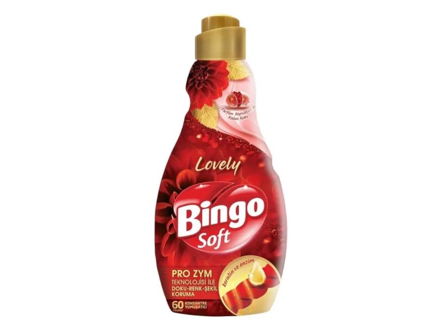 Adoucissant textile Lovely Bingo Soft Pro Zym — Bingo | TAZA Supermarché Halal Strasbourg