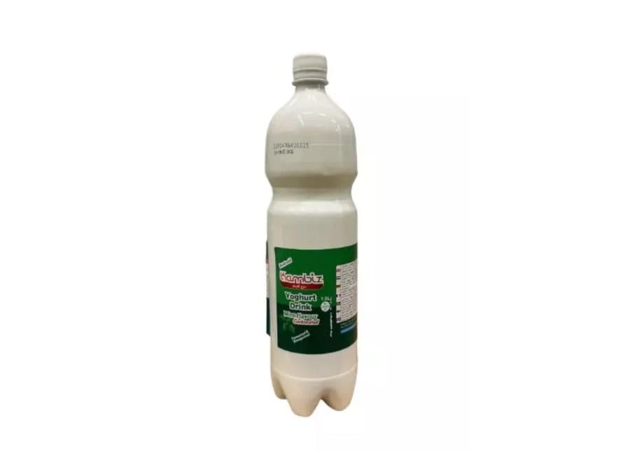 Boisson au yaourt Ayran à la menthe Kambiz 500 ml — Kambiz | TAZA Supermarché Halal Strasbourg