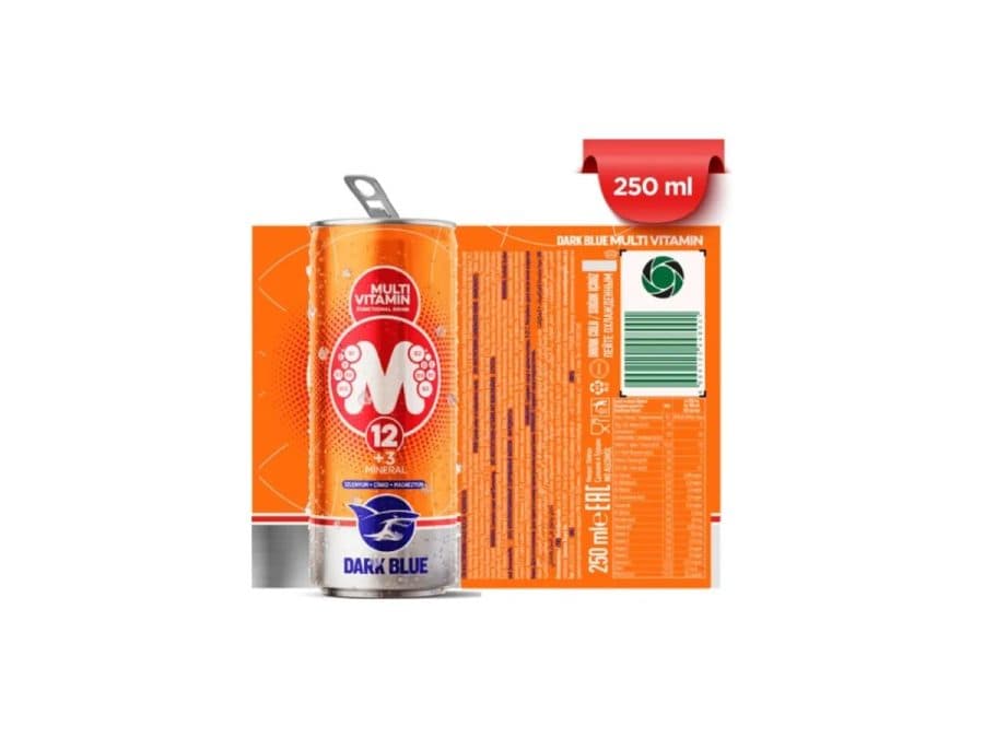 Boisson Fonctionnelle Multivitaminée (12 + 3 Minéraux) — DARK BLUE | TAZA Supermarché Halal Strasbourg