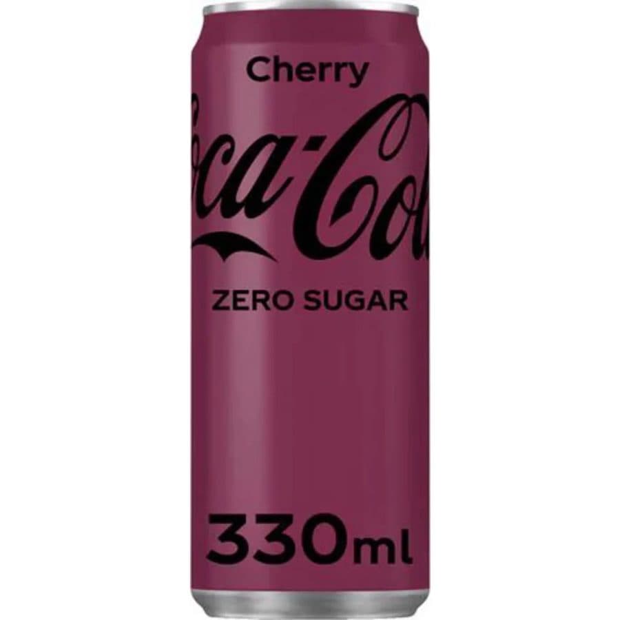 Coca-Cola Zéro Sucres Cerise 330ml Canette — Coca-Cola Zero Sugar | TAZA Supermarché Halal Strasbourg