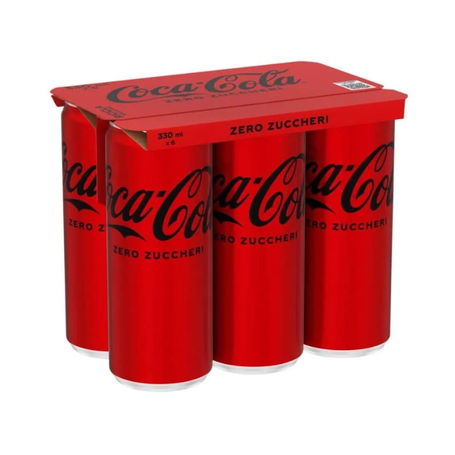 Coca-Cola Zéro Sucres Pack 6×330ml — Coca-Cola Zero Sugar | TAZA Supermarché Halal Strasbourg