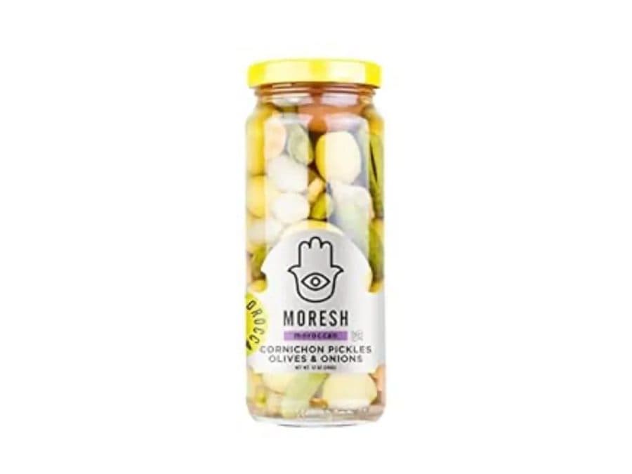 Cocktail marocain Moresh : olives, oignon et cornichons — Moresh | TAZA Supermarché Halal Strasbourg
