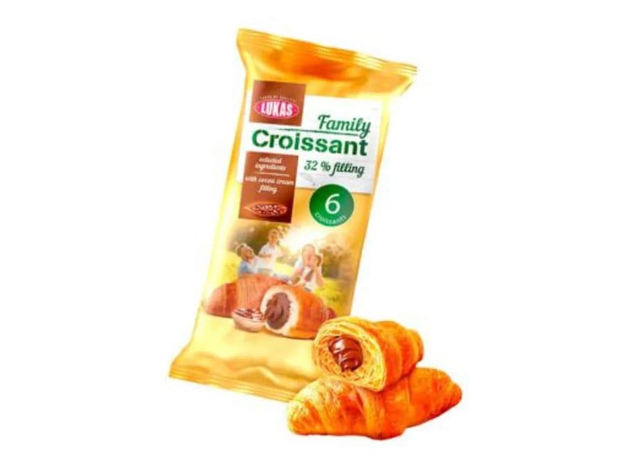 Croissant familial Lukas, fourré à 32% — Lukas | TAZA Supermarché Halal Strasbourg