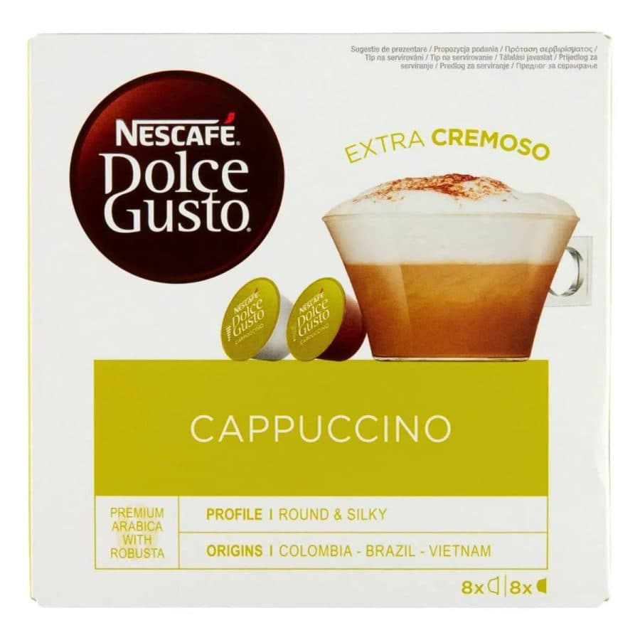 Dolce Gusto Capsules Cappuccino 8+8pcs — Dolce Gusto | TAZA Supermarché Halal Strasbourg