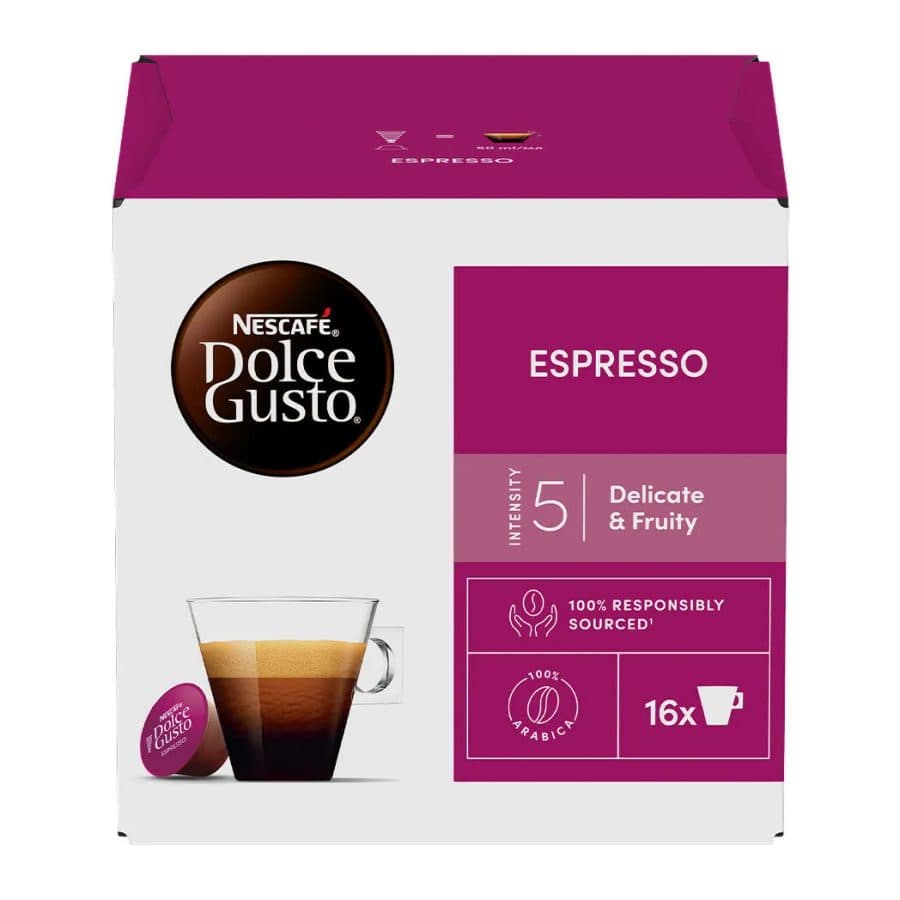 Dolce Gusto Capsules Espresso 16pcs — Dolce Gusto | TAZA Supermarché Halal Strasbourg