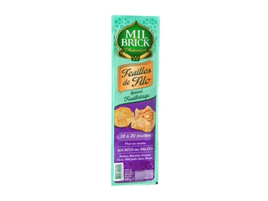 Feuilles de filo — Mil Brick | TAZA Supermarché Halal Strasbourg