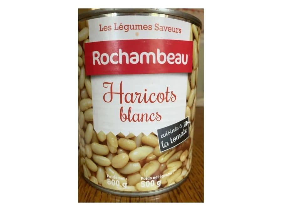 Haricots blancs à la tomate — Rochambeau | TAZA Supermarché Halal Strasbourg