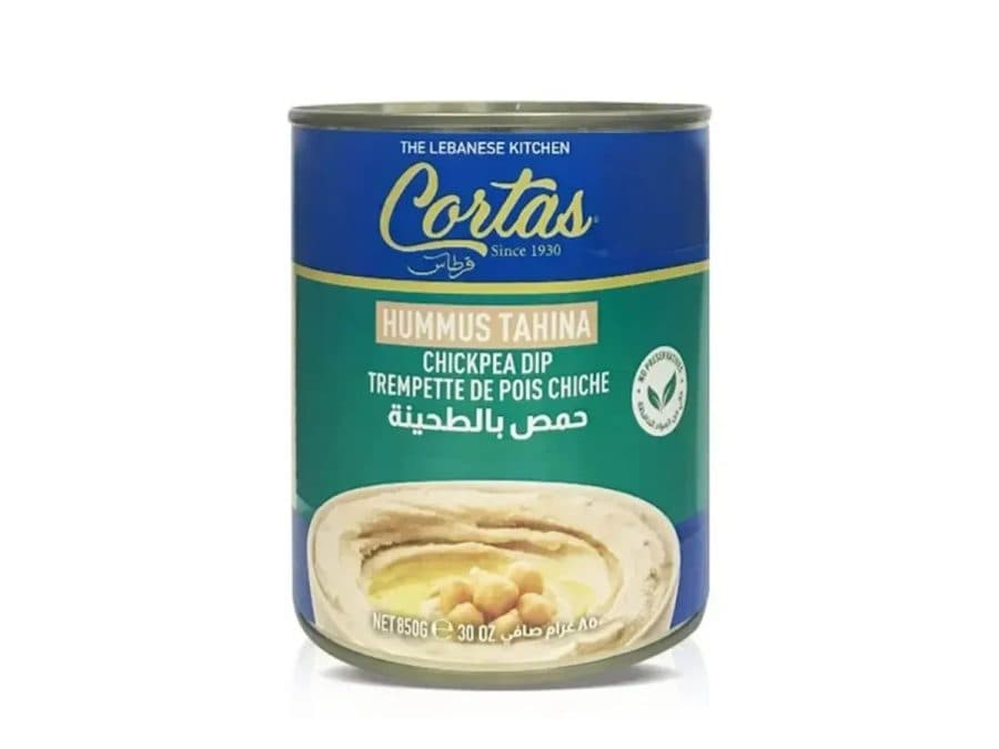Houmous Cortas aux pois chiches et à la tahina — Cortas | TAZA Supermarché Halal Strasbourg