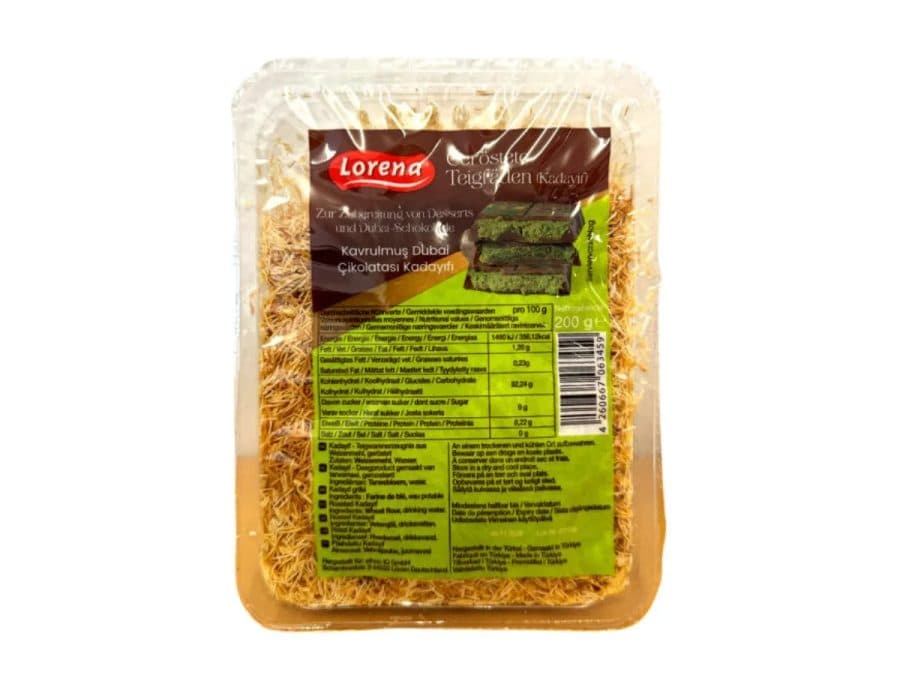 Kadayıf grillé (vermicelles de pâte grillés) — Lorena | TAZA Supermarché Halal Strasbourg