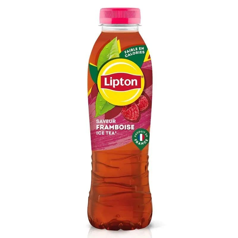 Lipton Ice Tea Framboise 500ml Bouteille — Lipton Ice Tea | TAZA Supermarché Halal Strasbourg
