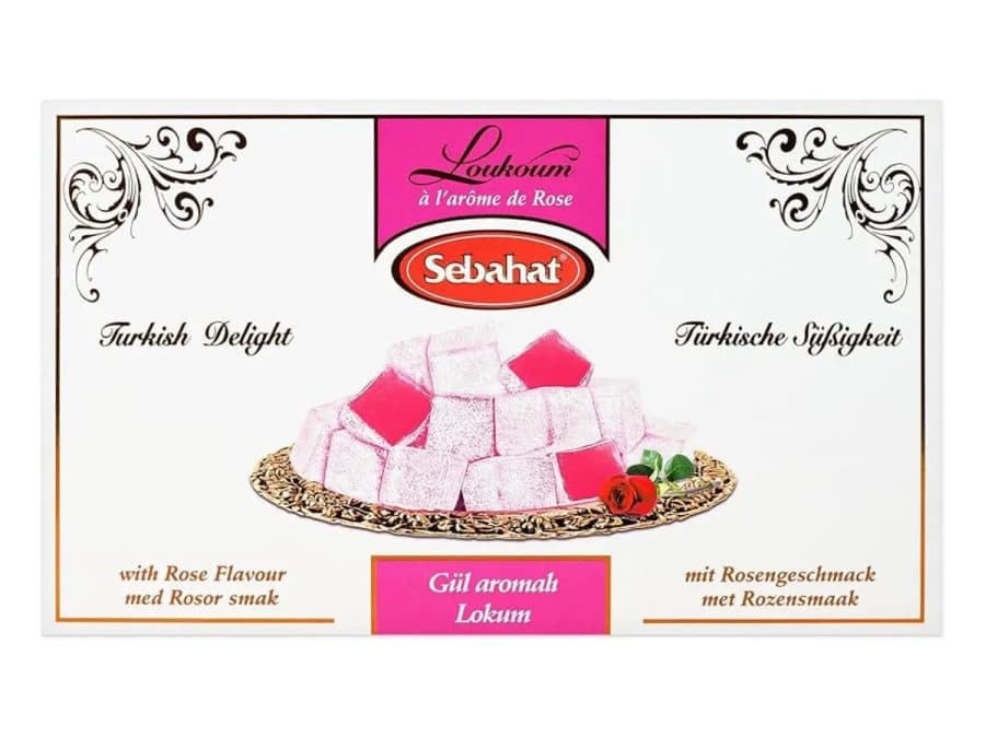 Loukoum à l'arôme de rose — Sebahat | TAZA Supermarché Halal Strasbourg