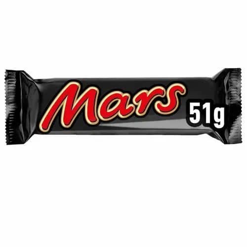 Mars Chocolat Noir Barre 51g — Mars | TAZA Supermarché Halal Strasbourg