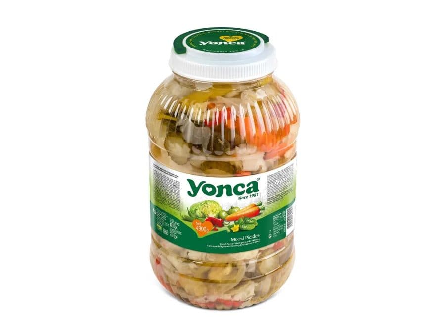Mélange de pickles Yonca (Karisik Turşu) 680 g — Yonca | TAZA Supermarché Halal Strasbourg