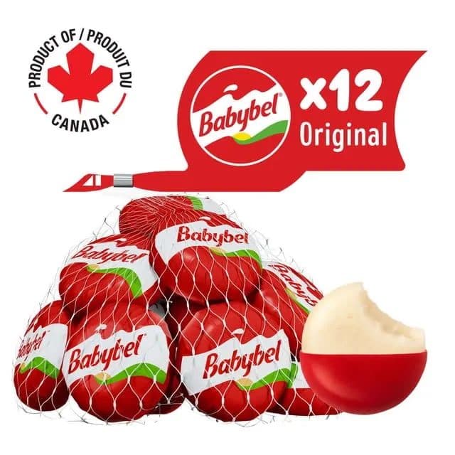 Mini Babybel Original 12 portions 240g — Mini Babybel | TAZA Supermarché Halal Strasbourg