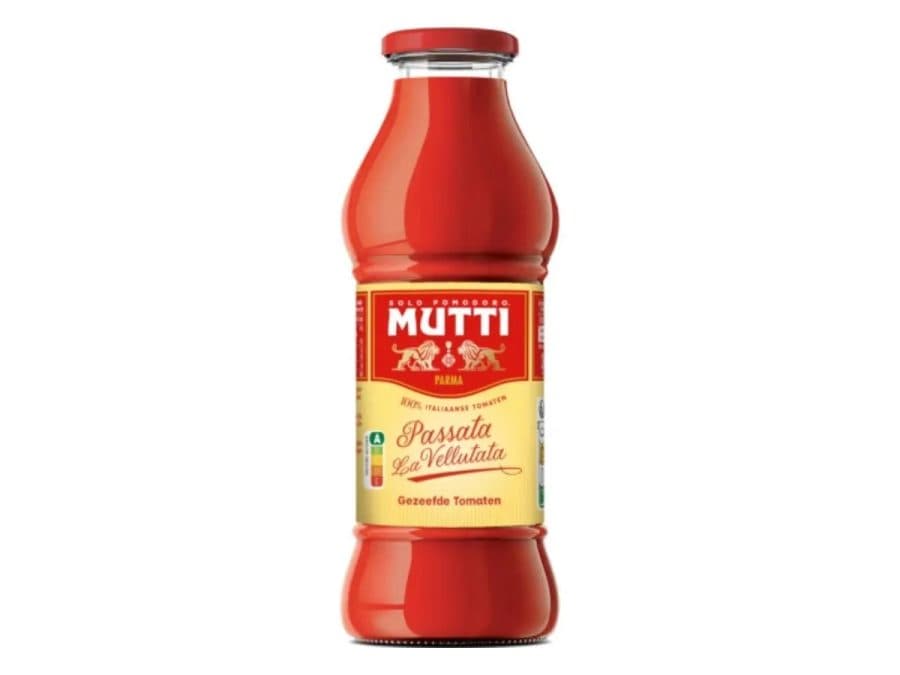 Mutti Passata de tomates tamisées veloutées — Mutti | TAZA Supermarché Halal Strasbourg