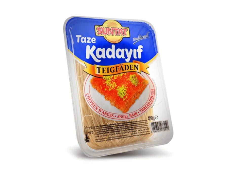 Pâte à kadaïf fraîche (Taze Kadayif) — Suntat | TAZA Supermarché Halal Strasbourg