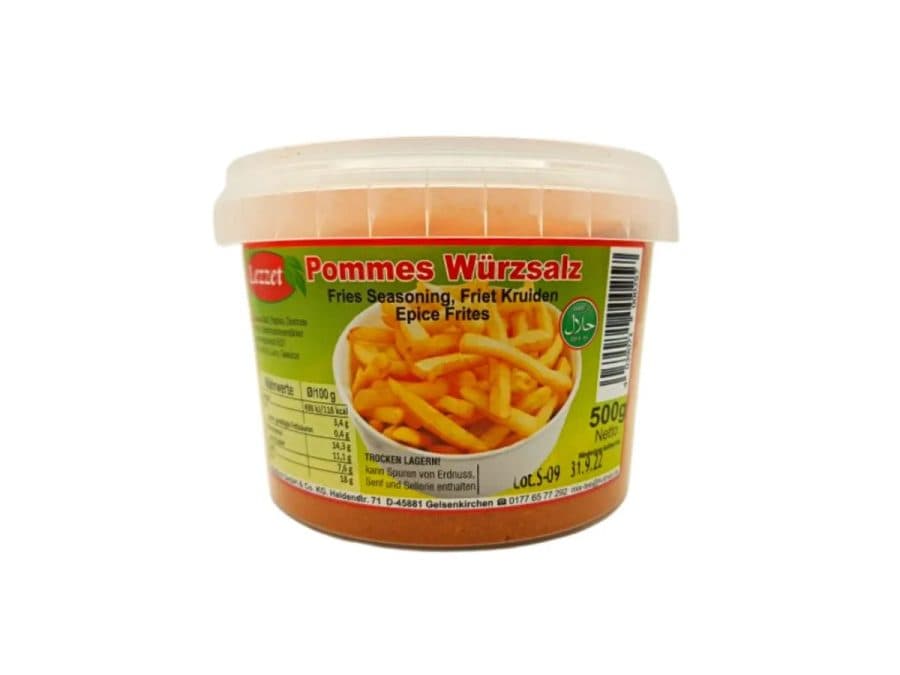 Pommes Würzsalz - Épice pour frites — LEZZET | TAZA Supermarché Halal Strasbourg
