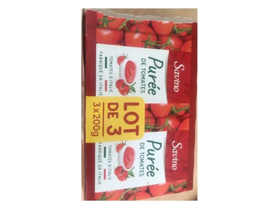 Purée de tomates — TAZA | TAZA Supermarché Halal Strasbourg