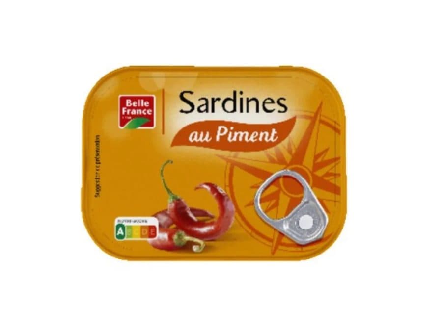 Sardines au piment — Belle France | TAZA Supermarché Halal Strasbourg