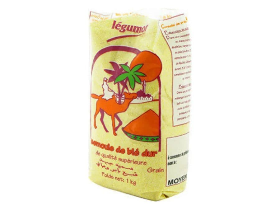 Semoule De Blé Dur — Legumo | TAZA Supermarché Halal Strasbourg