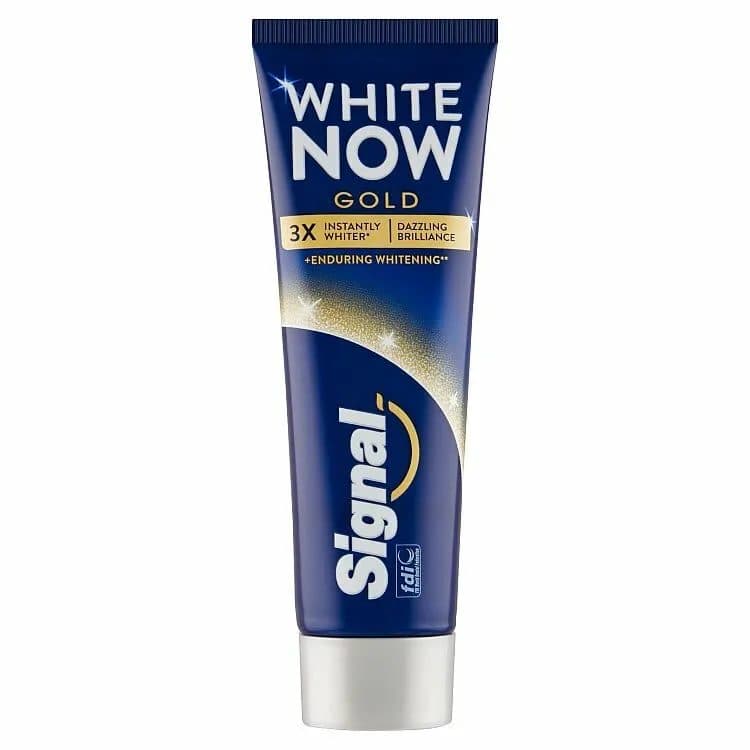 Signal White Now Gold 75ml — Signal | TAZA Supermarché Halal Strasbourg
