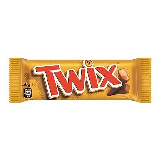 Twix Barre Caramel Chocolat 50g — Twix | TAZA Supermarché Halal Strasbourg
