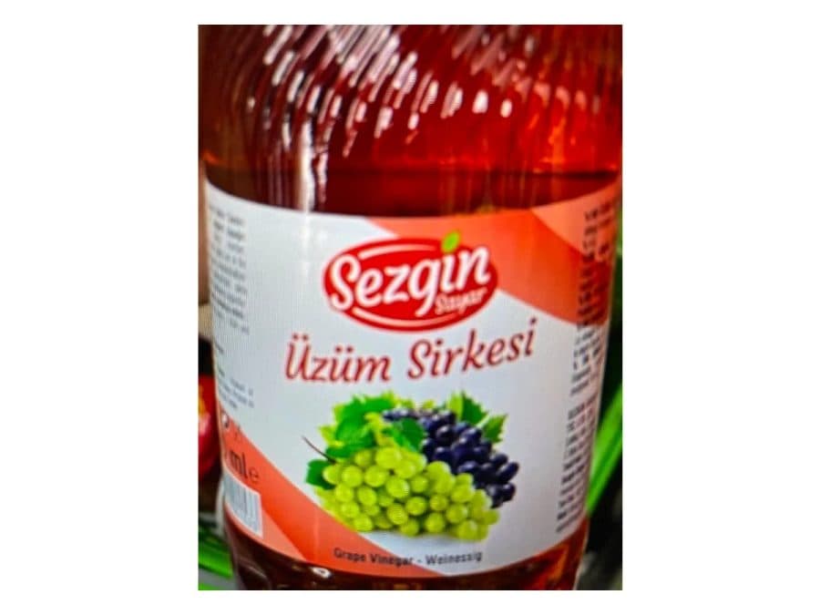 Vinaigre de raisin Sezgin — Sezgin | TAZA Supermarché Halal Strasbourg