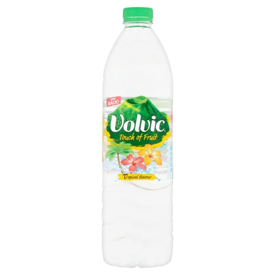 Volvic Touch of Fruit Tropical 1,5L — Volvic | TAZA Supermarché Halal Strasbourg