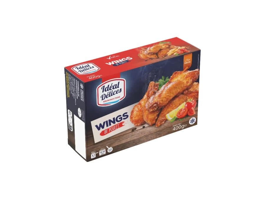 Wings de poulet — Ideal delices | TAZA Supermarché Halal Strasbourg